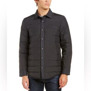 VICTORINOX Large Swiss Army Down Insulated "Framework" Over-Shirt Jacket Black
